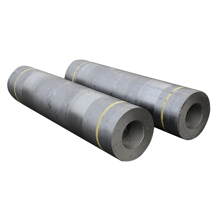 Normal Power Laddle Furnace Graphite Electrodes with tapered nipples